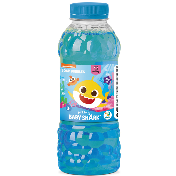 Sticlă cu soluție de săpun "Baby Shark", 450 ml [1]