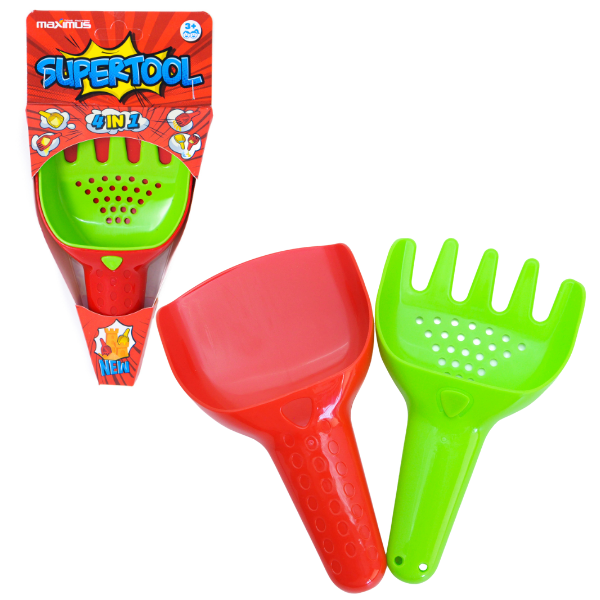 Super set 4 în 1 pentru nisip, 4 culori [39]