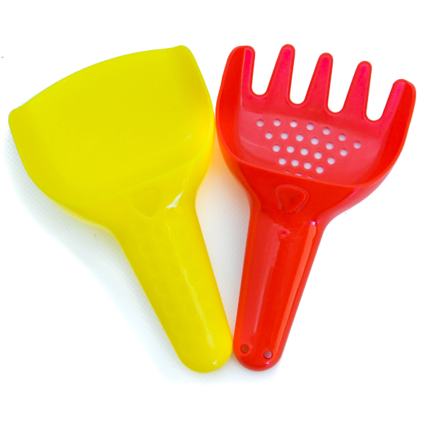 Super set 4 în 1 pentru nisip, 4 culori [16]