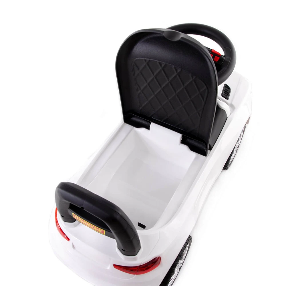 Tolocar SuperCar pentru copii cu volan muzical, alb, Polesie (84606) [6]