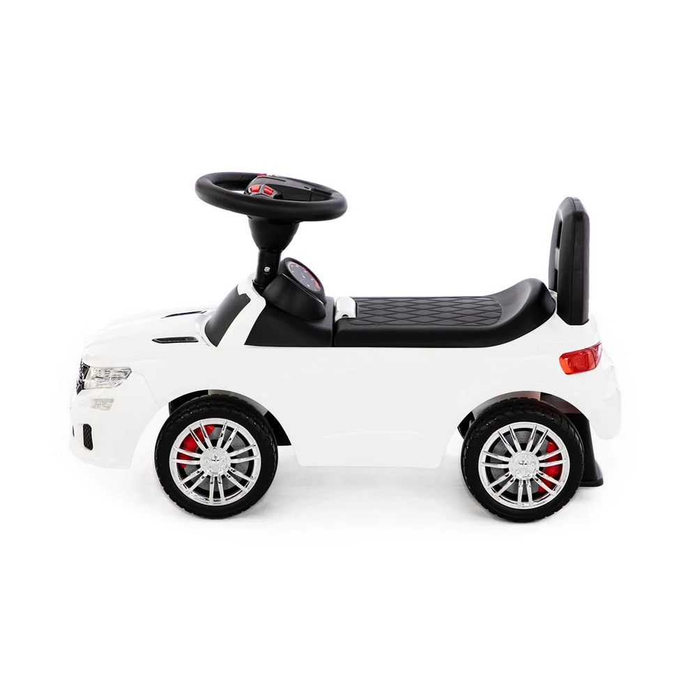 Tolocar SuperCar pentru copii cu volan muzical, alb, Polesie (84606) [2]