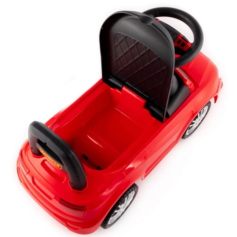 Tolocar SuperCar pentru copii cu volan muzical, roșu, Polesie (84460) [5]