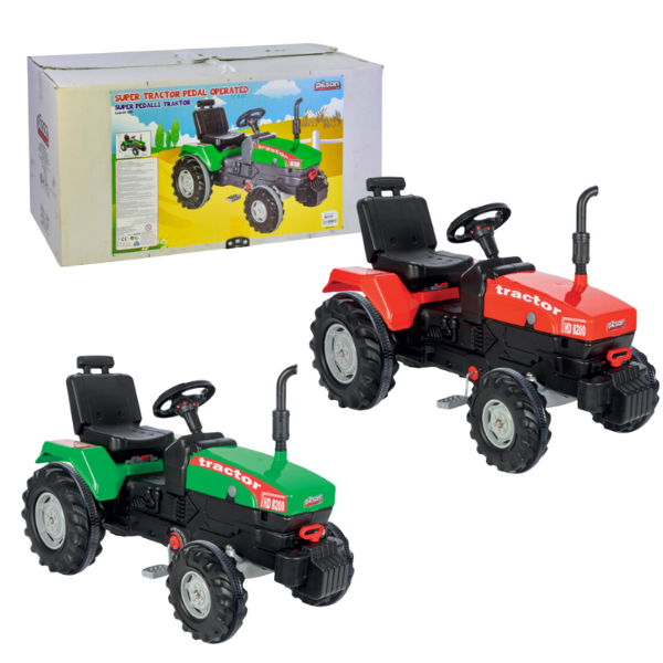 Tractor cu pedale SUPER, 2 culori [1]