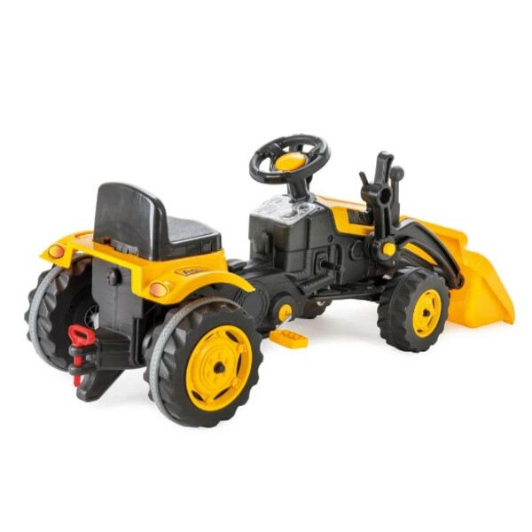 Tractor Excavator cu pedale "Active", galben [6]