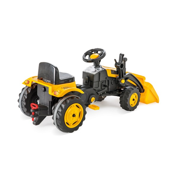 Tractor Excavator cu pedale "Active", galben [10]