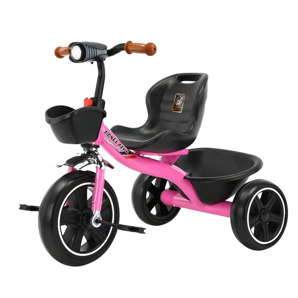 Tricicletă pentru copii cu claxon, 4 culori (42357) [3]