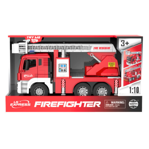 1:10 Camion de pompieri  cu inerție (lumină / sunet) [2]