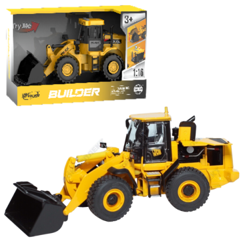 Toate Produsele - 1:16 Buldozer cu inerție (lumină/sunet)