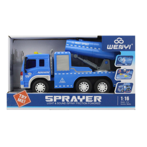 1:16 Camion pulverizator cu inerție (lumini /sunete) [3]