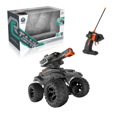 Mașinuțe cu telecomandă - 1:18 Mașină Radio-Control:  cu bombe de apă (500 bucăți), acumulator și încărcare USB, 2 culori