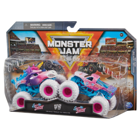 1:64 Set mașinuțe metalice Monster Jam scară, ass. [16]