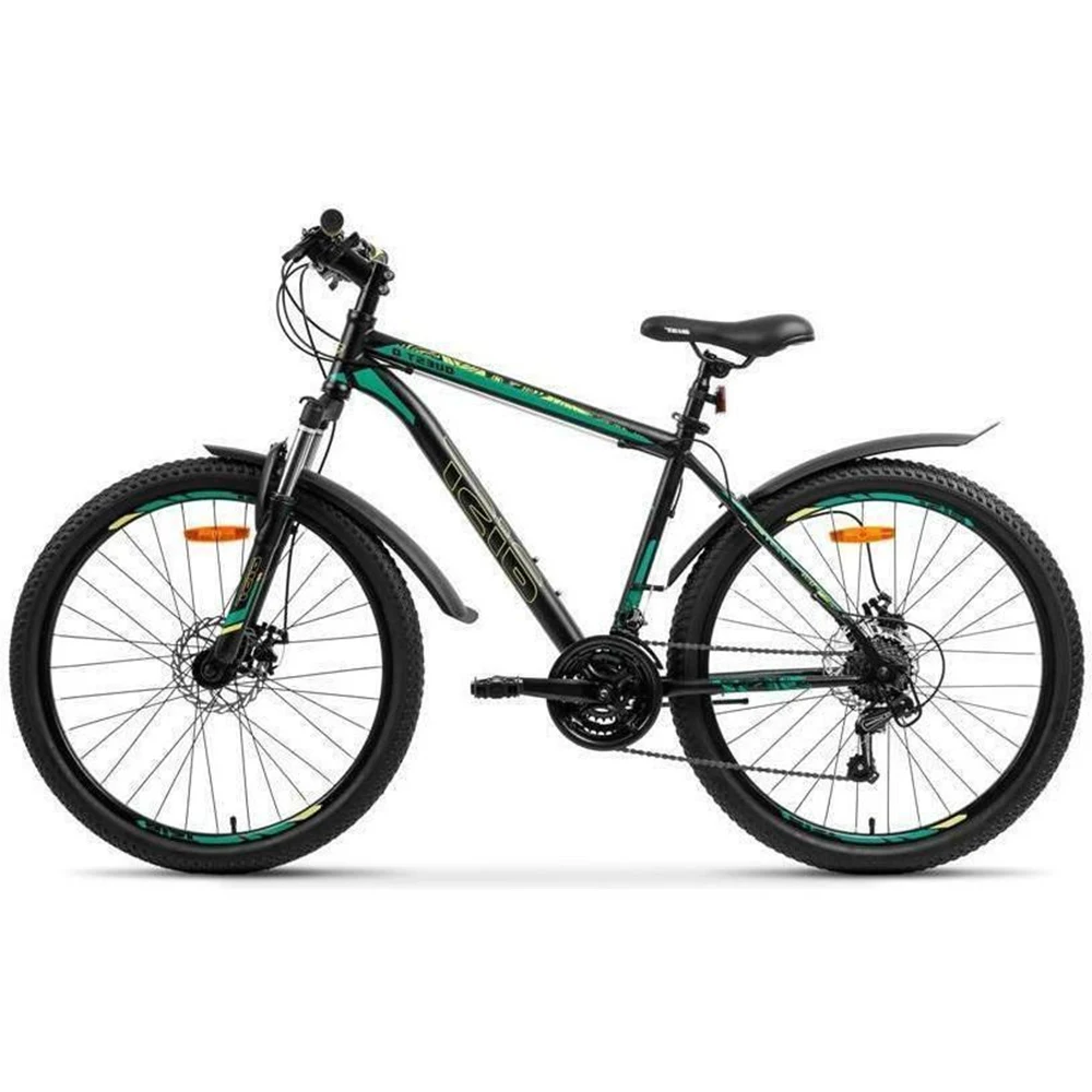 Transport pentru copii - 26-03 Bicicleta Aist Quest 26/20 negru-verde (26-03)