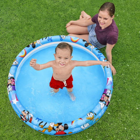 Bestway Piscină gonflabilă pentru copii "Mickey Mouse", 122х25 cm,140 L, 2+ [8]