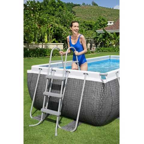 Bestway Piscină Power Steel 404x201x100cm, 6478L, carcas metal [14]