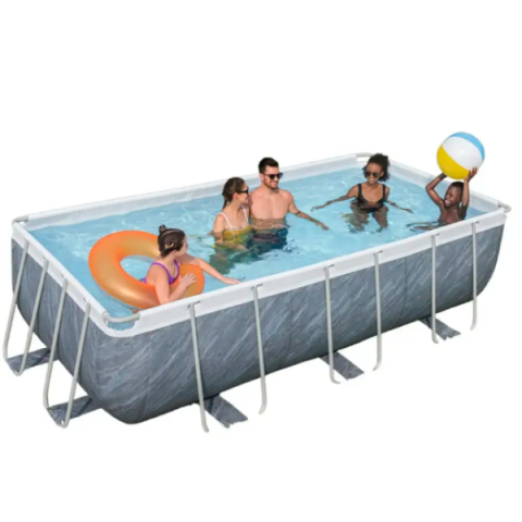 Bestway Piscină Power Steel 412x201x122cm, 8124L, carcas metal [1]