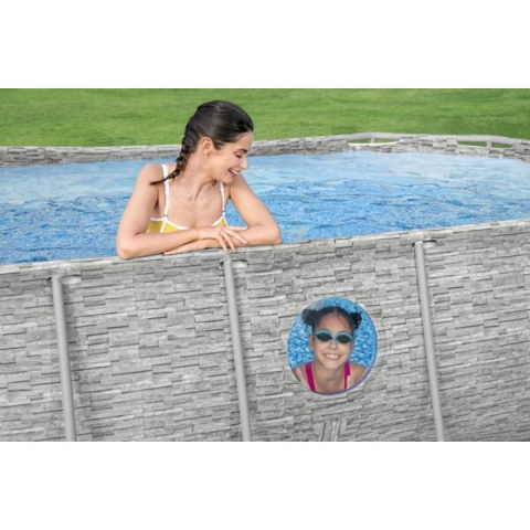 Bestway Piscină Power Steel 549х274х122 cm, 13430L, metal carcas [2]