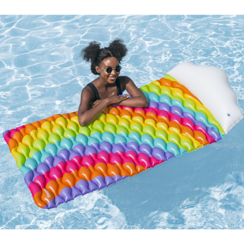 Bestway Saltea gonflabilă „Curcubeu”, 76x161x25 cm [8]