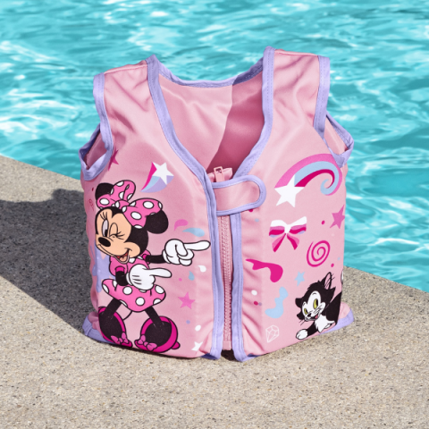 Bestway Vestă de înot din material textil "Minnie Mouse", 51x26x34 cm, 1-3 ani [17]