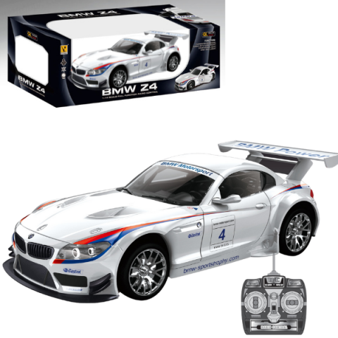 Mașinuțe cu telecomandă - BMW Z4 1:14 cu telecomandă și baterie de 7,2V
