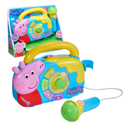 Toate Produsele - Boxă Muzicală-Karaoke "Purcelușa Peppa"