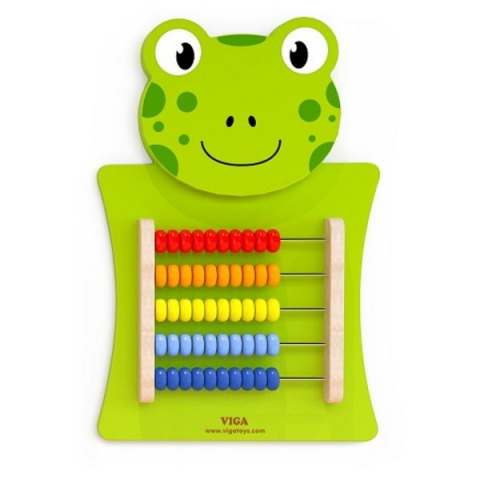 Toate Produsele - Busyboard (de perete)  "Broscuța cu abac"