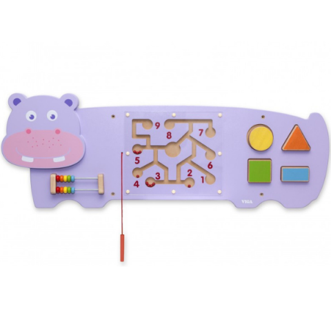 Toate Produsele - Busyboard (de perete) “Hipopotam”