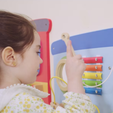 Busyboard (de perete) "Trenuleț" [3]