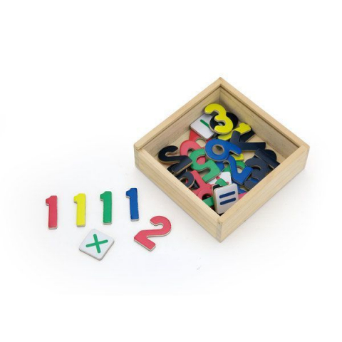 Toate Produsele - Cifre magnetice colorate, 37 buc