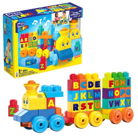 Toate Produsele - Constructor "Mega Bloks, Trenuleț muzical"