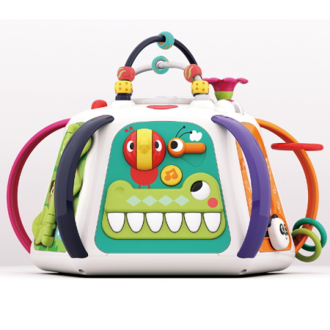 0-3 ani - Cub montessori "Padure" cu sunet si lumina