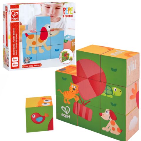 Toate Produsele - Cuburi „Prietenii”, 9 buc