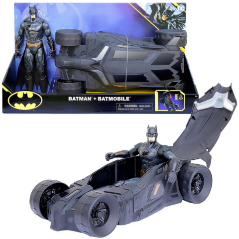 Toate Produsele - Figurina Batman cu mașina, "Batmobile"