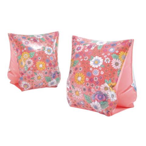 Cercuri pentru înot - INTEX Aripioare de înot gonflabile "Sweet Blossom" 23х15 cm, 3-6 ani