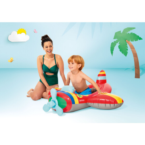 INTEX Barcă gonflabilă pentru copii cu spătar, până la 27 kg, 3-6 ani, 3 modele, [23]