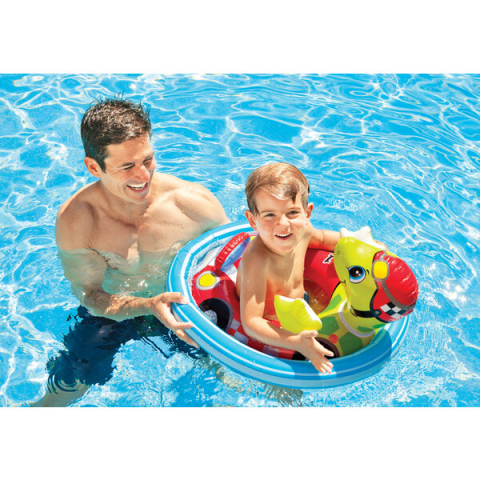 INTEX Cerc gonflabil cu decupaje pentru picioare 76х58 cm, până la 23 kg, 3-4 ani, 3 modele [11]