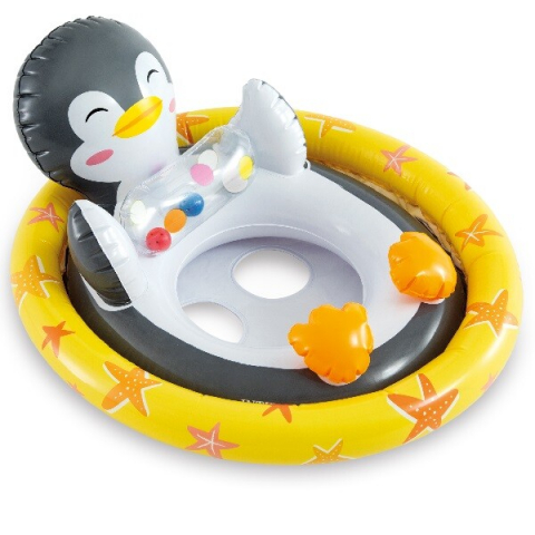 INTEX Cerc gonflabil cu decupaje pentru picioare 76х58 cm, până la 23 kg, 3-4 ani, 3 modele [19]