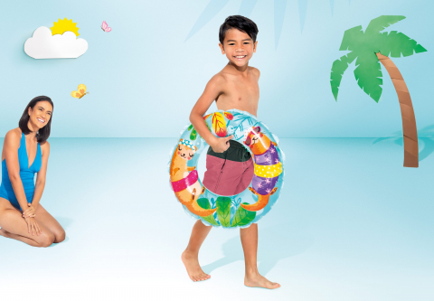 INTEX Cerc gonflabil D 61 cm "Recifele din ocean", 6-10 ani, 3 modele [12]