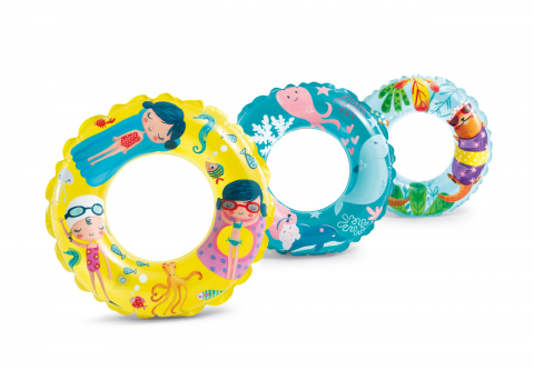 INTEX Cerc gonflabil D 61 cm "Recifele din ocean", 6-10 ani, 3 modele [18]