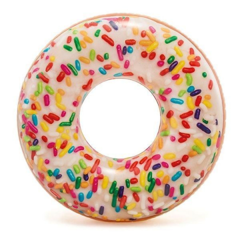 Cercuri pentru înot - INTEX Cerc gonflabil “Donut glazurat”, D 114 cm, pînă la 100 kg, 9+