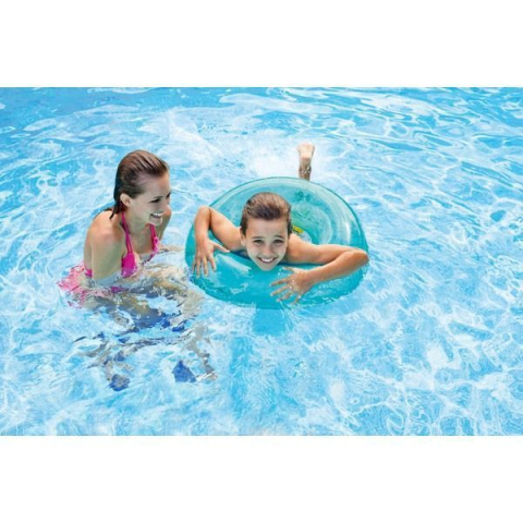 INTEX Cerc gonflabil “Transparent” D 76 cm, până la 40 kg, 8+, 3 culori [7]