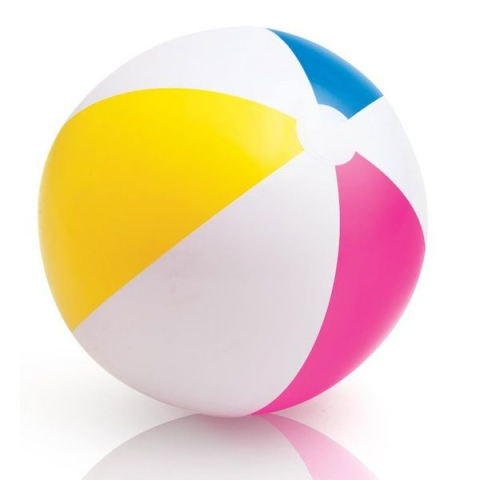 Cercuri pentru înot - INTEX Minge gonflabilă pentru plajă, D 61 cm
