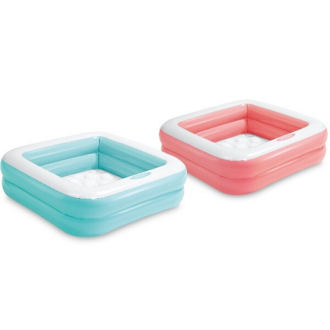 Piscine gonflabile - INTEX Piscină gonflabilă pentru copii cu baza gonflabilă 86х25 cm, 57 L, 1-3 ani, 2 culori