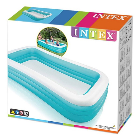INTEX Piscină gonflabilă pentru familie 305x183x56 cm, 1050 L, 6+ [4]