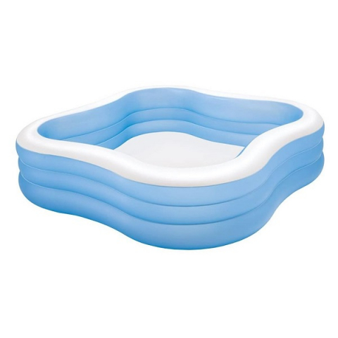 Piscine gonflabile - INTEX Piscină gonflabilă pentru familie "Val de plajă" 229x229x56 cm, 1250 L, 6+