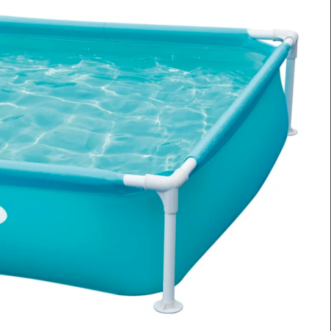 INTEX Piscină Mini Frame, cadru metalic, 122х122х30 cm, 342L, 2+ [7]