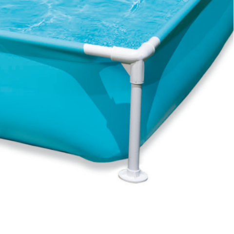 INTEX Piscină Mini Frame, cadru metalic, 122х122х30 cm, 342L, 2+ [6]