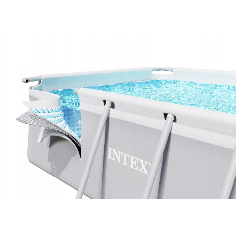 INTEX Piscină PRISM FRAME RECTANGULAR 400x200x122cm, 8418L, cadru metalic [13]