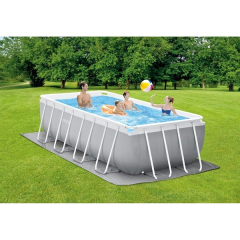 INTEX Piscină PRISM FRAME RECTANGULAR 400x200x122cm, 8418L, cadru metalic [1]