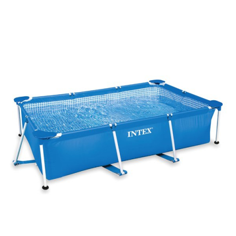 INTEX Piscină RECTANGULAR FRAME 220х150х60сm, 1622L, cadru metalic [4]