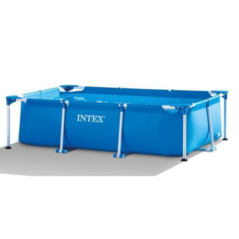 INTEX Piscină RECTANGULAR FRAME 260x160x65cm, 2282L, cadru metalic [3]